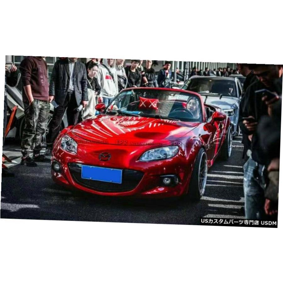 エアロパーツ カーボンフロントグリルグリルマツダMX5ロースター 