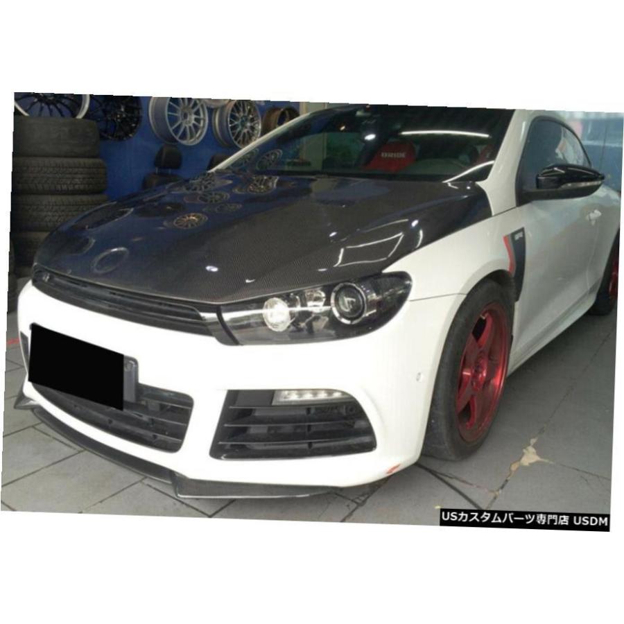 エアロパーツ フォルクスワーゲンVWシロッコR用カーボンファイバー