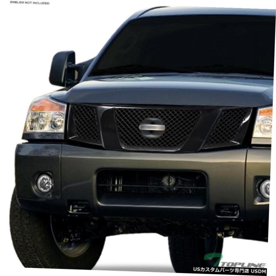 グリル トップライン2004-2007日産タイタン/アルマダメッシュの
