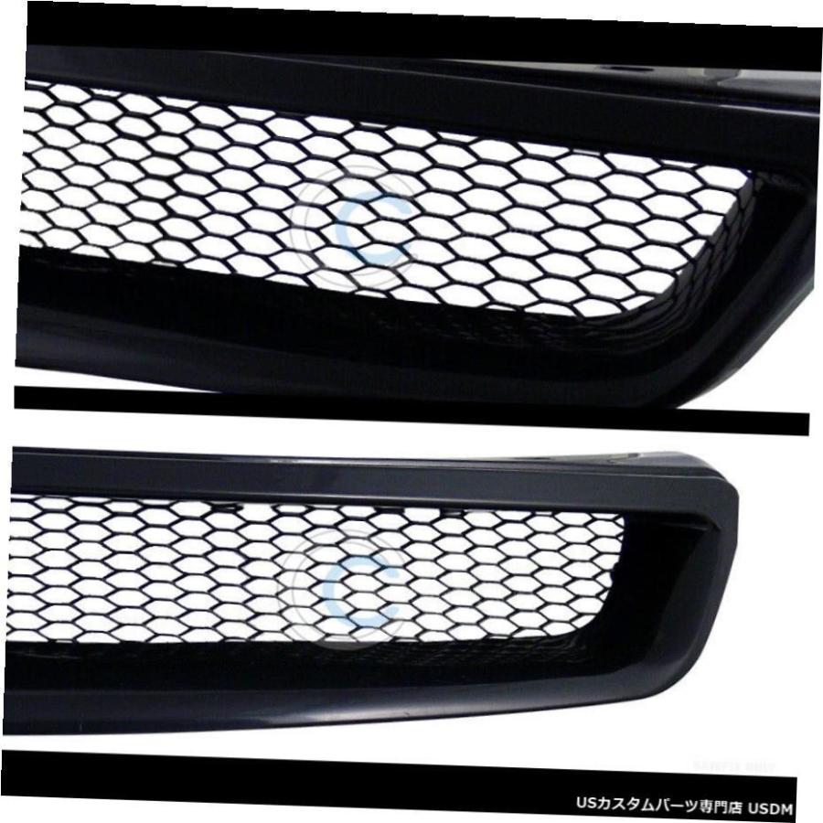 グリル Fits 99から00ホンダシビックEK9エック光沢BLKアルミ グリル Fits 99から00ホンダシビックEK9エック光沢BLKアルミ