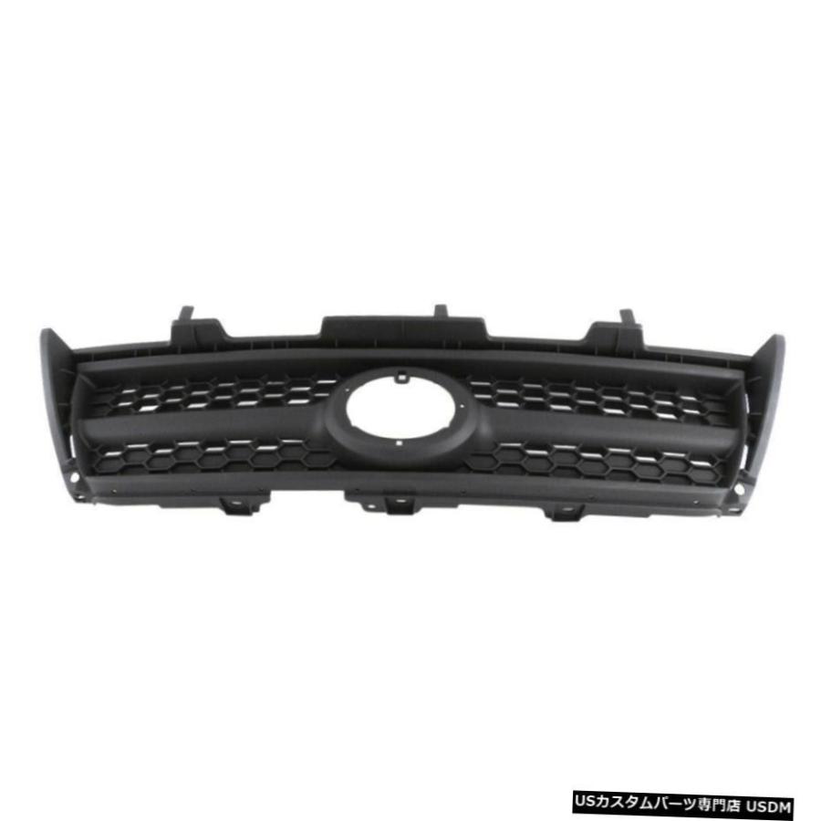 グリル 9月12日トヨタRAV4 RAV 4 TO1200315新のためにブラックフロントグリルグリルの交換 Black Front