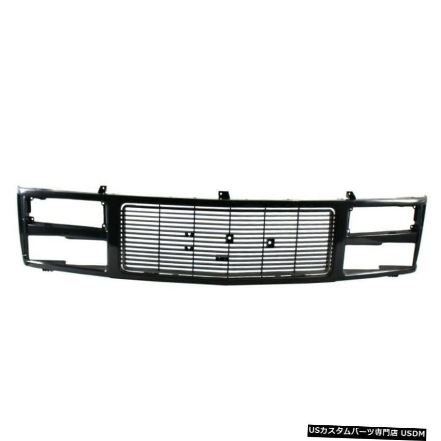 グリル 88-93 GMC C / K 1500 2500 3500ユーコンクワッドランプタイプ 