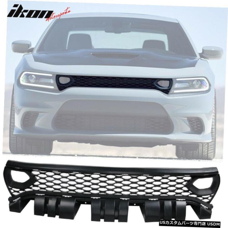 グリル Fits /エアダクトW 15-19ダッジチャージャーSRTスカトロパック