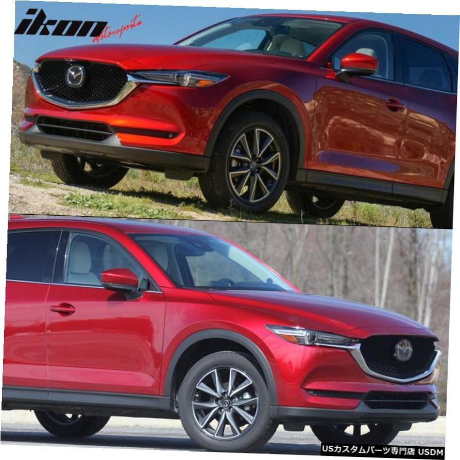 グリル Fits 18-19マツダCX-5 OEスタイルフロントフォグライトランプ