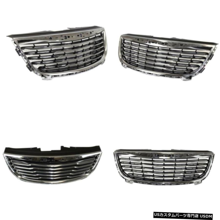 グリル 11-12クライスラー・タウン＆＃038のためのCH1200350グリル。国 CH1200350 Grille for 11-12 Chrysler Town & Country