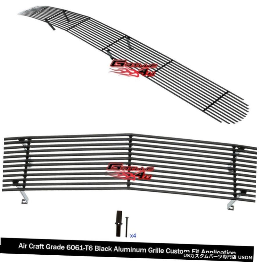 グリル Fits 2015-2020ダッジチャレンジャーファントムブラック