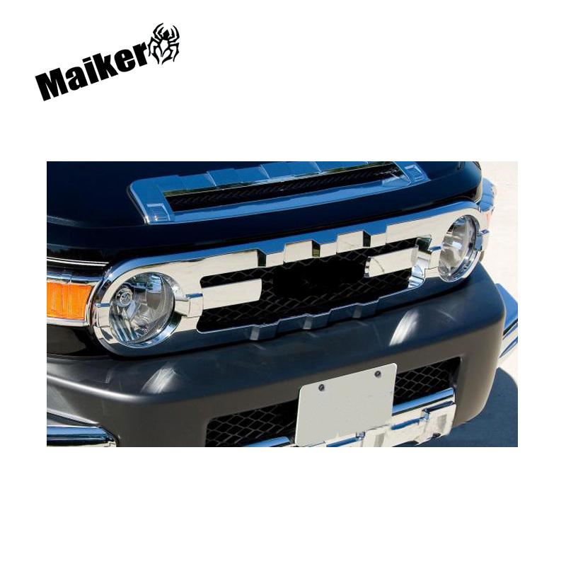 FJクルーザーメッキグリル フロントグリル 輸入パーツ FJ Cruiser 2007+ グリル メッキ車