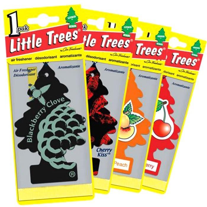 リトルツリー　セット Little Trees リトルツリー リフレッシュナー Pure Steel ピュア