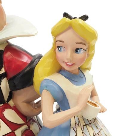 アリスとハートの女王のフィギュア Disney Traditions 置物