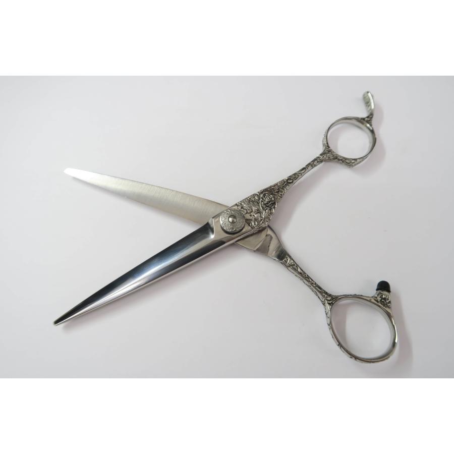 Bランク SAT SCISSORS 5.0シザー 美容師・理容師 5.3インチ 右利き 中古:I-