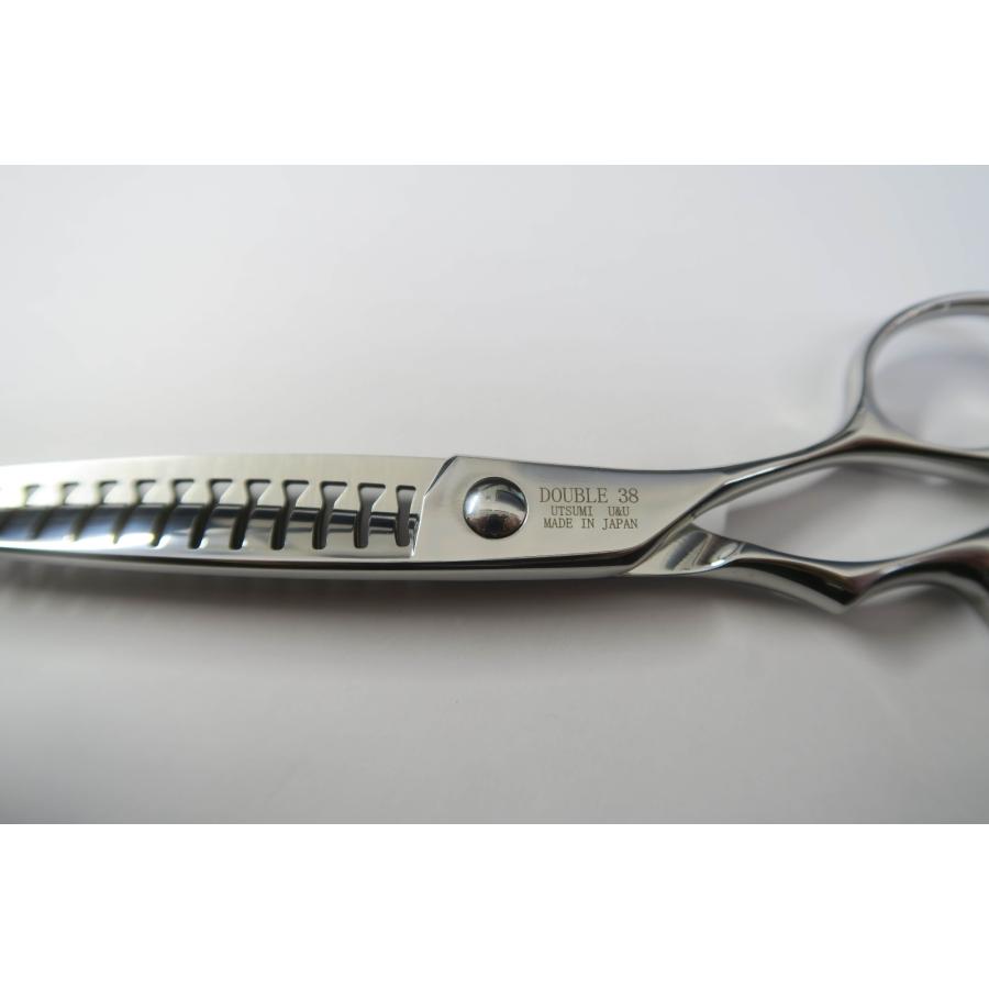 新品　UTSUMI DOUBLE 38 セニング　35% シザー ☆ セニングシザー☆ ウツミ38 新品UTSUMI DOUBLE 38 セニング35