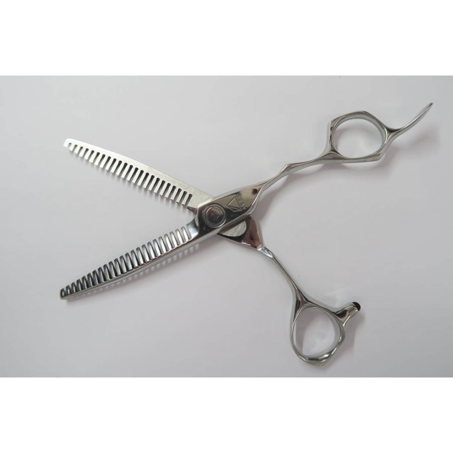 Cランク MIZUTANI SCISSORS ミズタニシザーズ ACRO Z DUAL ZD-4セニング 美容師・理容師 6.0インチ 右利き ...