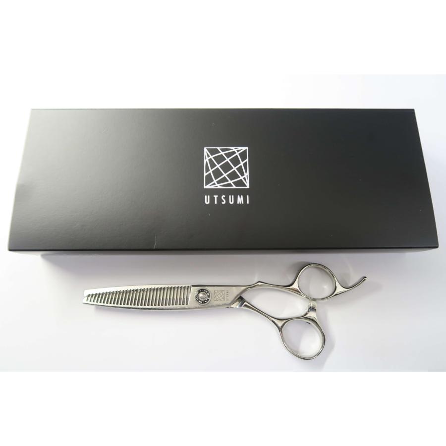 【中古美品】内海シザー　美容師　理容師　セニング　すきばさみ Sランク UTSUMI ウツミ 内海 MS113セニング 美容師・理容師 6.0