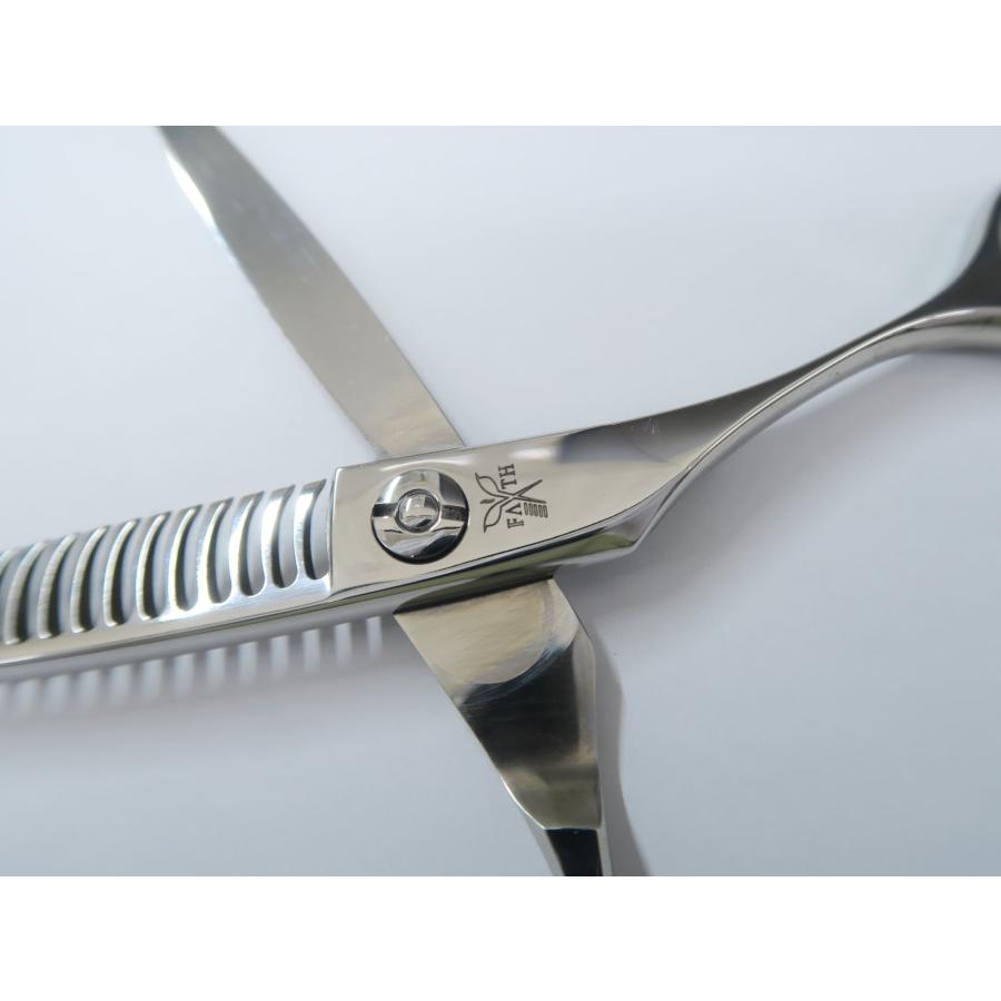 Bランク FAITH SCISSORS フェイスシザー SHINY シャイニー SM21セニング 美容師・理容師 6.0インチ 右利き 中古