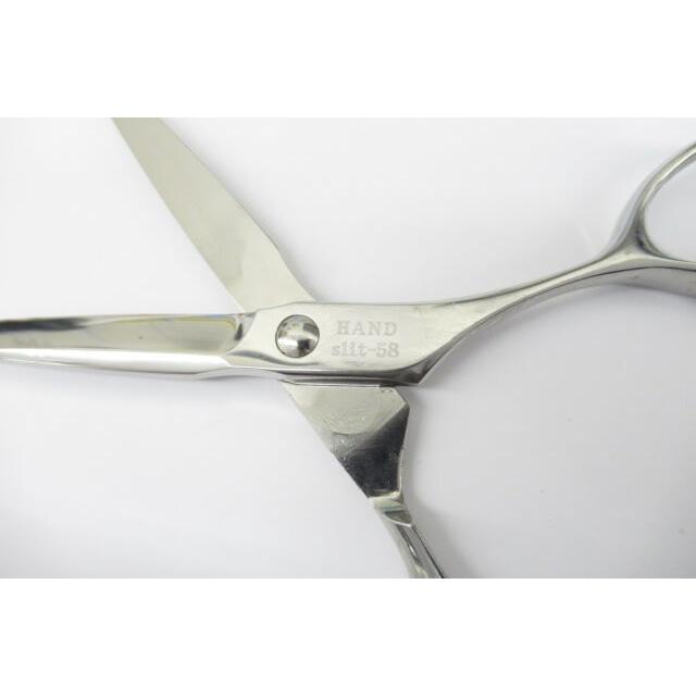 5,8インチシザー 理容師 美容師 ハサミ シザー Bランク【名手 HAND】 slit-58シザー ハサミ鋏 はさみ 美容師