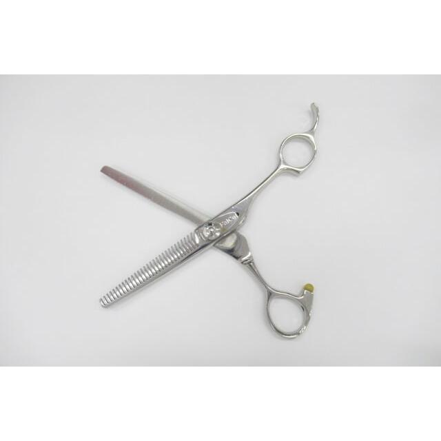 Bランク【FalCo SCISSORS ファルコシザーズ】 セニングセニング すき鋏 美容師・理容師 5.9インチ 右利き 中古 研ぎ ...