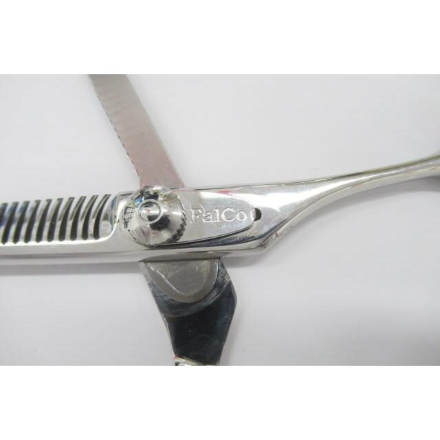 Bランク【FalCo SCISSORS ファルコシザーズ】 セニングセニング すき鋏 美容師・理容師 5.9インチ 右利き 中古 研ぎ ...