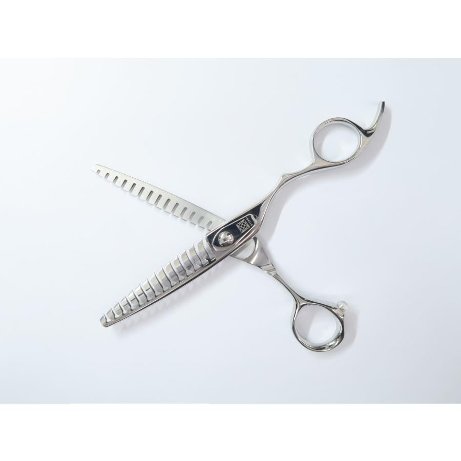 ☆ セニングシザー☆ ウツミ38 内海シザー DOUBLE38 セニング 6インチ 3Dハンドル 理容室 美容