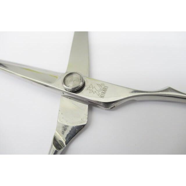 ヒカリシザー E-5 【メーカーメンテナンス済】 美品】光シザー E-5 カットシザー 5.8インチ ハマグリ刃
