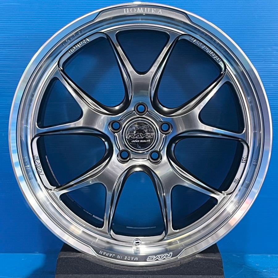 RAYS 【リム有 20インチ 新品 即納】 HOMURA 2x5RA 8.5J+38 5H114.3 