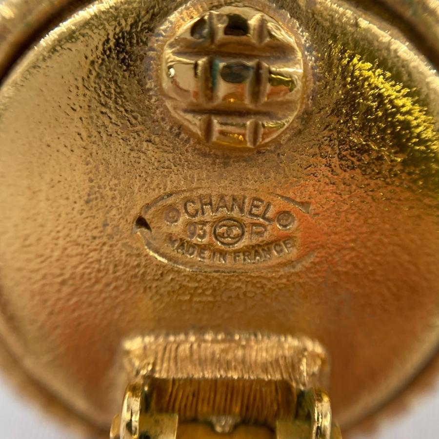 CHANEL（シャネル）　ココマーク 93A 93P ゴールド 溶岩　イヤリング　ゴールドの画像