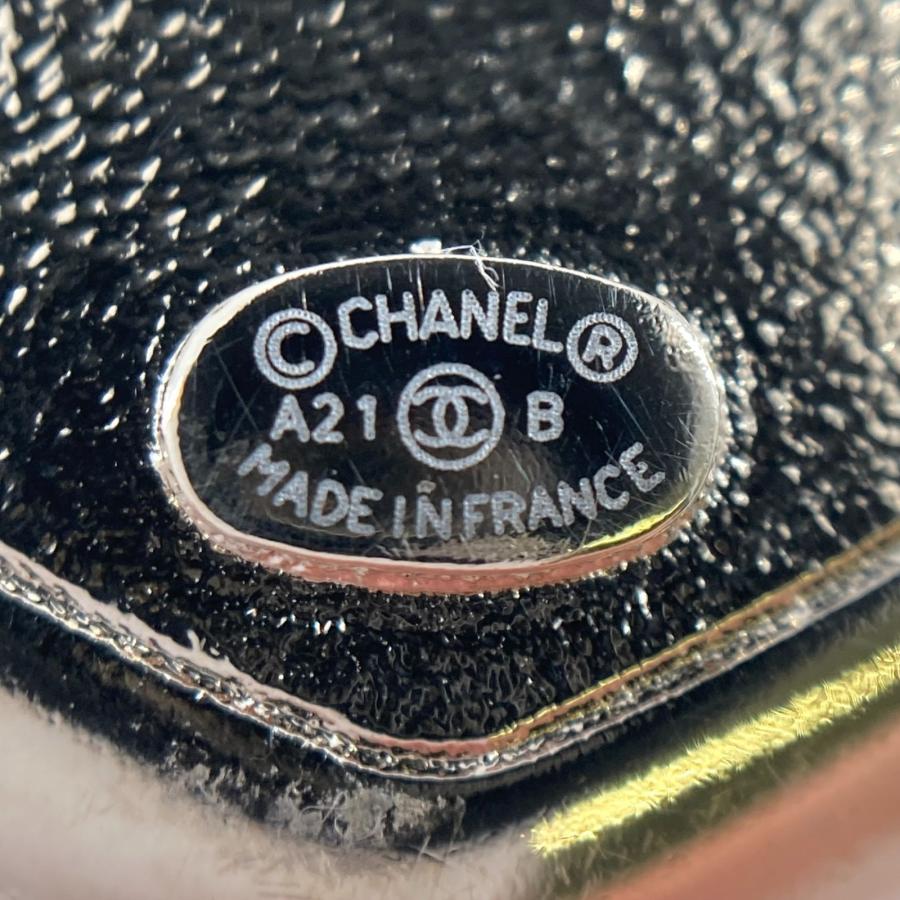CHANEL(シャネル)　ココマーク　ハート　A21・B　ブローチ　パールホワイトの画像