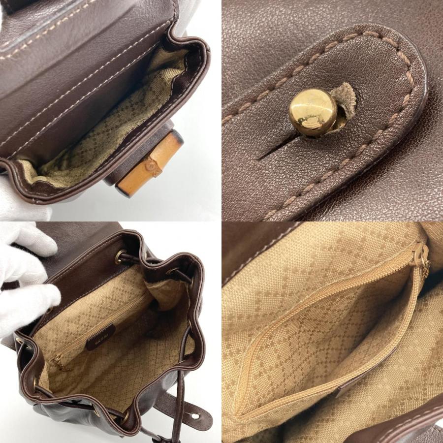 GUCCI（グッチ） バンブー リュック・デイパック ブラウン : U-TOPIA