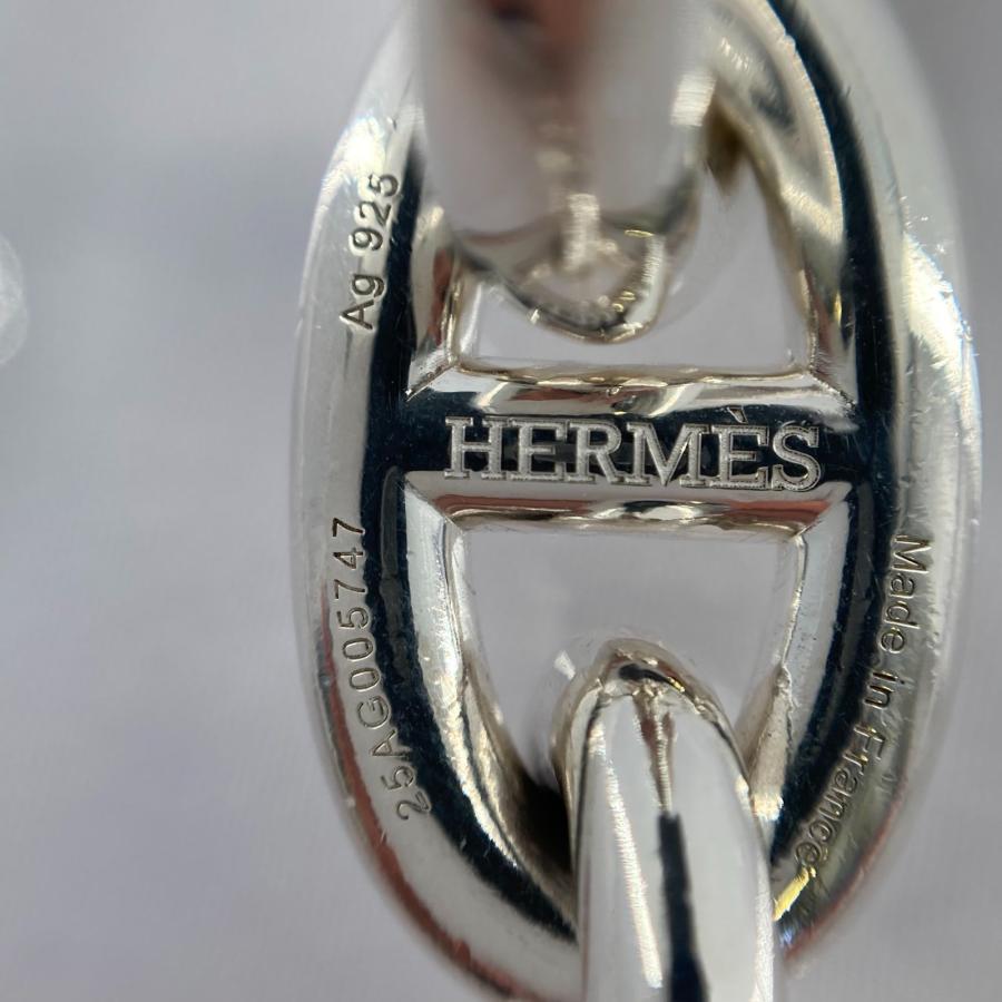 HERMES(エルメス)　シェーヌダンクル　TGM　10コマ　ブレスレット　Ag925　97.7g　シルバー_5