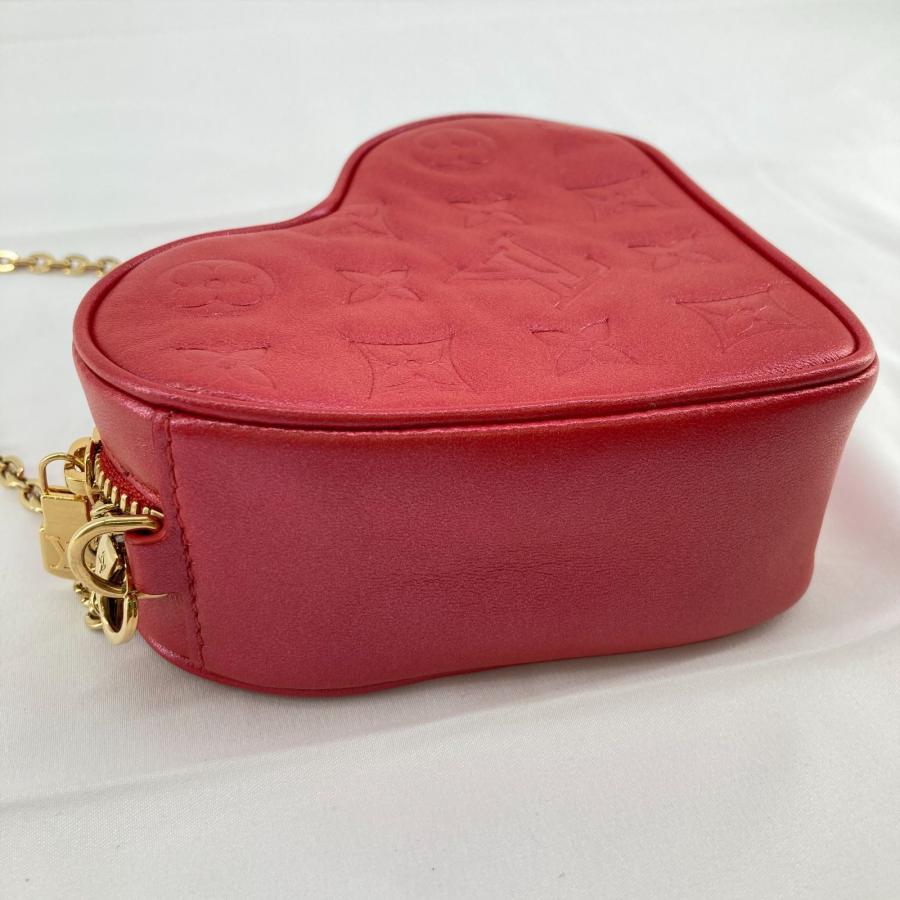 LOUIS VUITTON(ルイヴィトン) 　ハート・オン・チェーン モノグラム　M80837　ショルダーバッグ　レッド_2