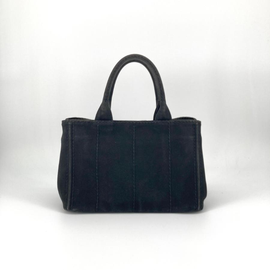 PRADA（プラダ） ミニ カナパ デニムキャンパス 1BG439 トートバッグ