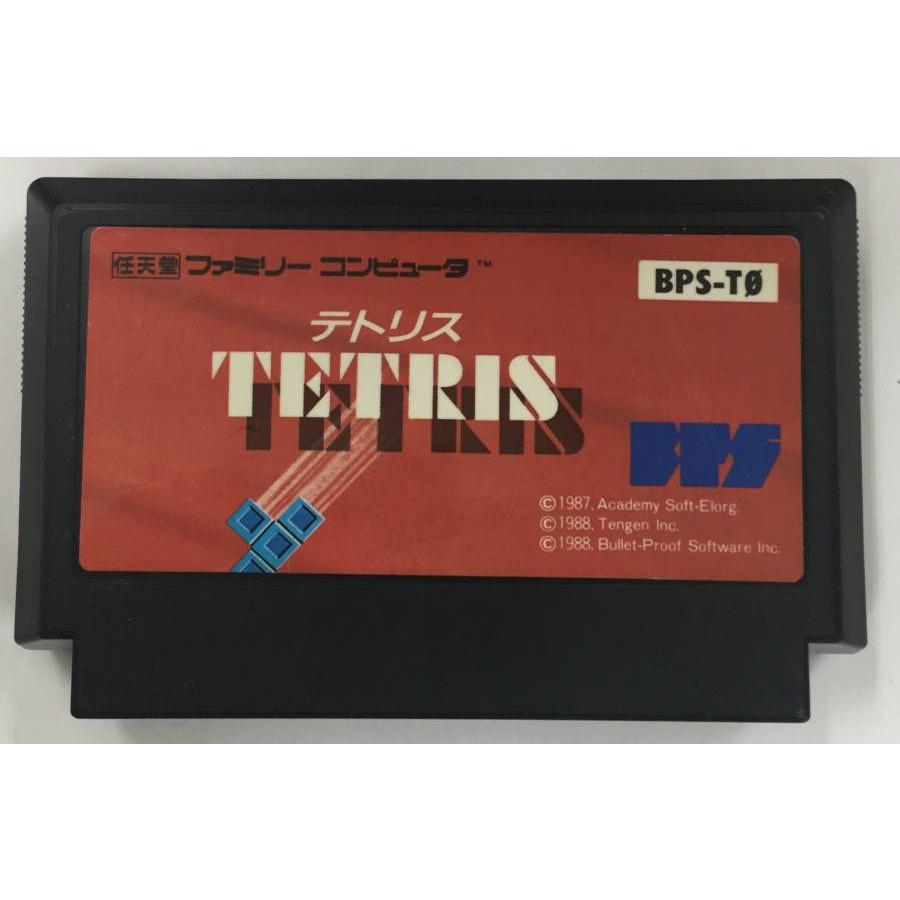 中古】FC テトリス 初型＊ファミコンソフト(ソフトのみ)【メール便可 