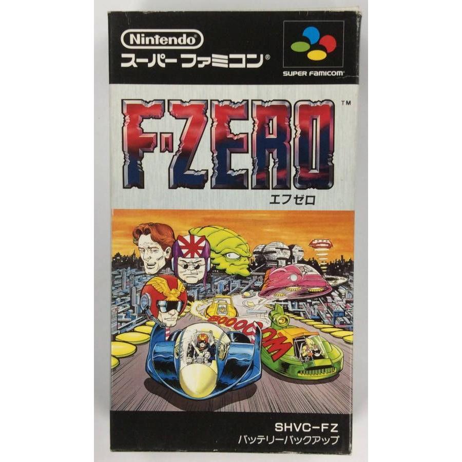 Sfc F Zero スーパーファミコンソフト 箱説付 中古 ユーズドゲームズ 通販 Yahoo ショッピング
