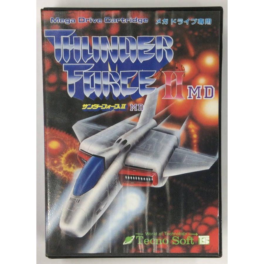 Md サンダーフォース2 メガドライブソフト 箱説付 中古 ユーズドゲームズ 通販 Yahoo ショッピング