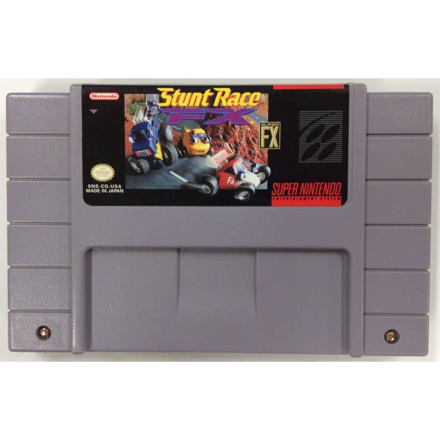 【中古】SFC 北米版 STUNT RACE FX＊スーパーファミコンソフト(ソフトのみ)【メール便可】 : ユーズドゲームズ - 通販 ...