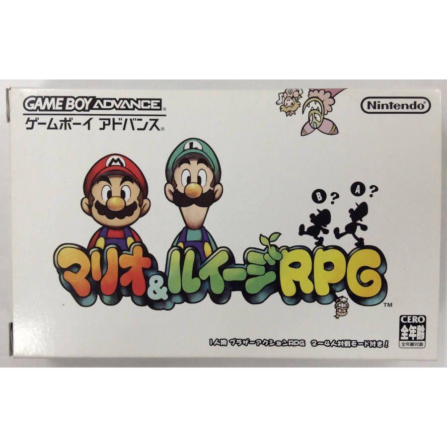 Gba マリオ ルイージrpg ゲームボーイアドバンスソフト 箱説付 中古 ユーズドゲームズ 通販 Yahoo ショッピング