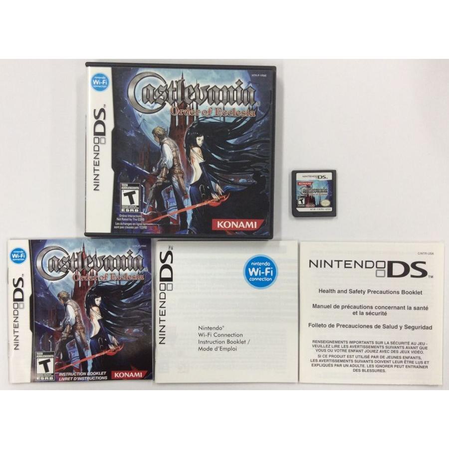 NDS Castlevania: Order Of Ecclesia (北米版)＊ニンテンドーDSソフト