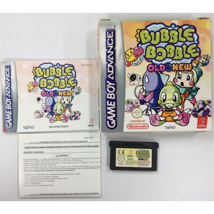 中古】GBA Bubble Bobble Old & New (海外版)＊ゲームボーイアドバンス 