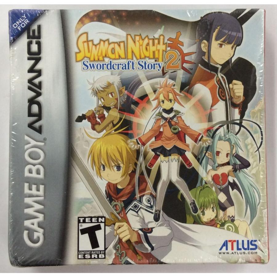 中古】GBA Summon Night: Swordcraft Story 2 (北米版 国内版本体動作