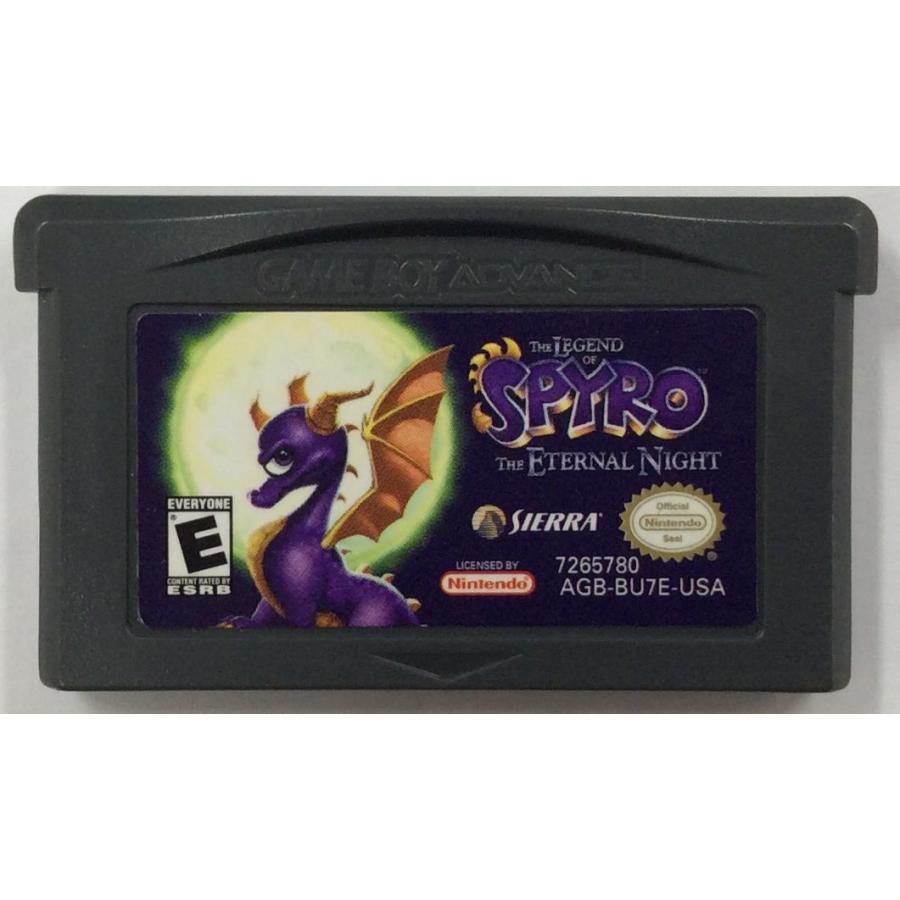 中古】GBA 北米版 THE LEGEND OF SPYRO ETERNAL NIGHT＊ゲームボーイ