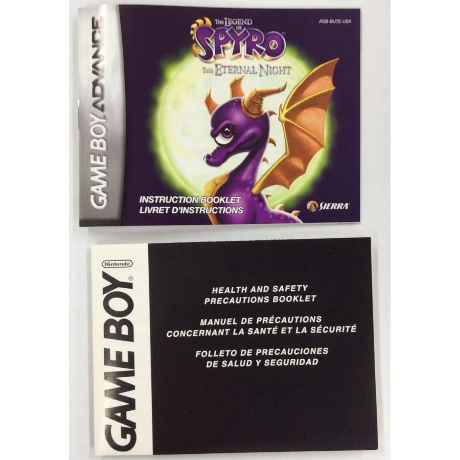 中古】GBA 北米版 THE LEGEND OF SPYRO ETERNAL NIGHT＊ゲームボーイ