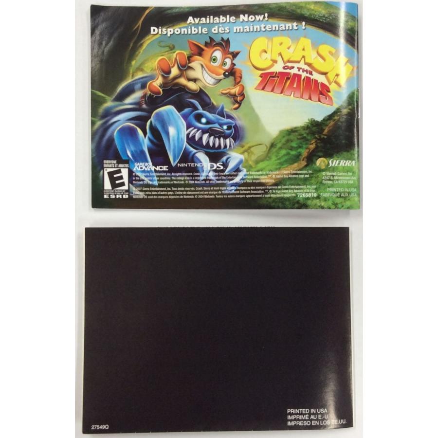 中古】GBA 北米版 THE LEGEND OF SPYRO ETERNAL NIGHT＊ゲームボーイ
