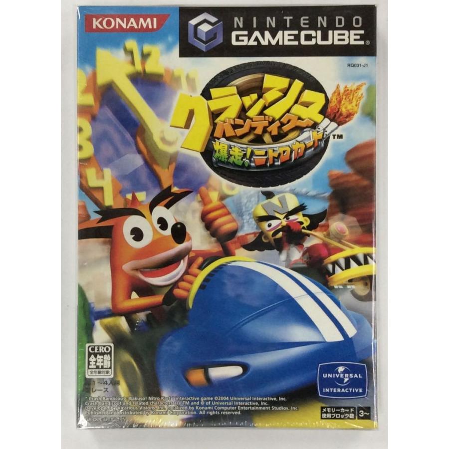 中古】GC クラッシュ・バンディクー 爆走!ニトロカート＊ゲーム