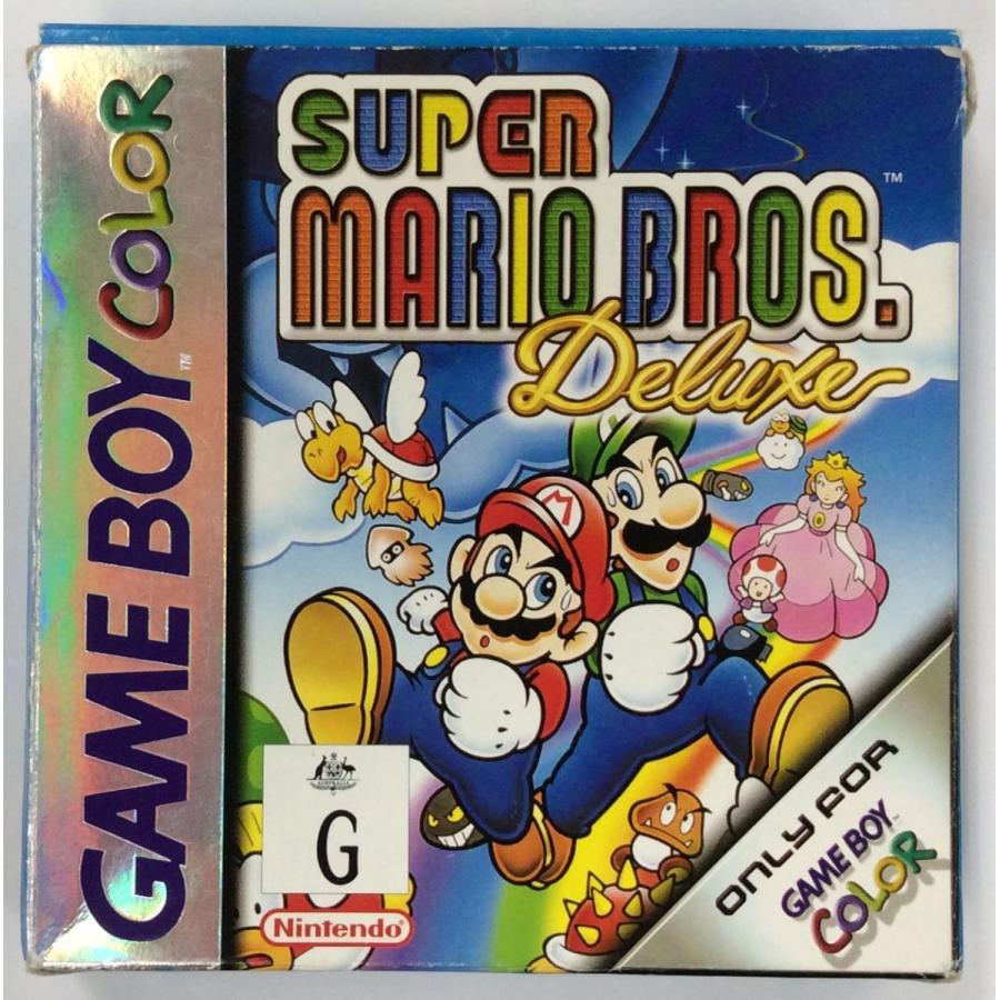 中古】GBC GBソフト 海外版 SUPER MARIO BROS. Deluxe＊ゲームボーイ  