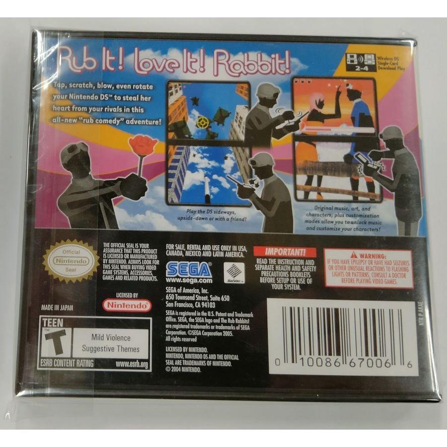 【中古】NDS The Rub Rabbits! / 北米版 赤ちゃんはどこからくるの?＊ニンテンドーDSソフト(未開封品)【メール便可 ...