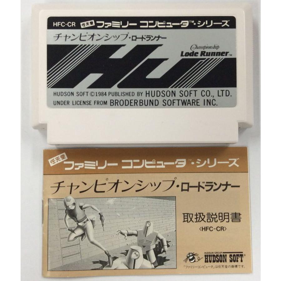 中古】FC チャンピオンシップロードランナー＊ファミコンソフト(箱説付