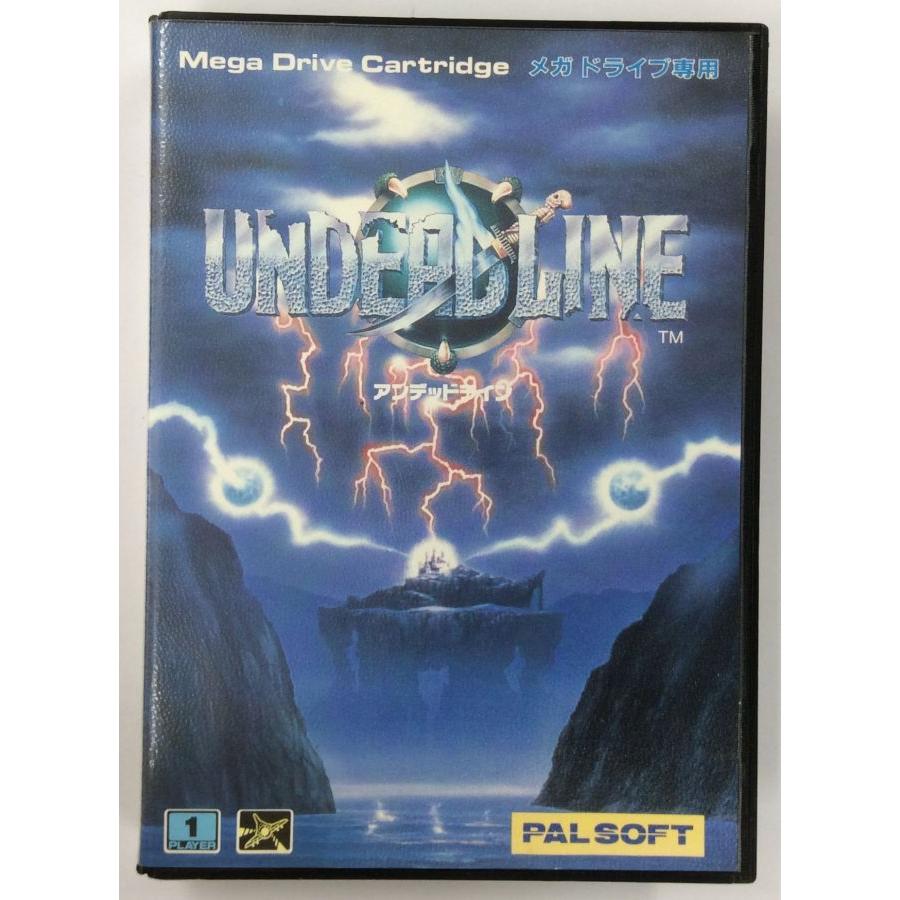 中古】MD アンデッドライン＊メガドライブソフト(箱付  