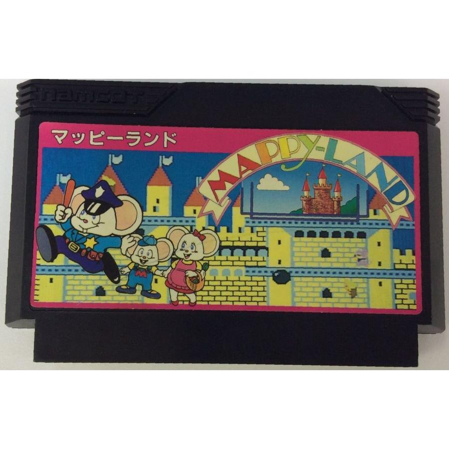 【中古】FC マッピーランド＊ファミコンソフト(箱説付)｜usedgames｜05