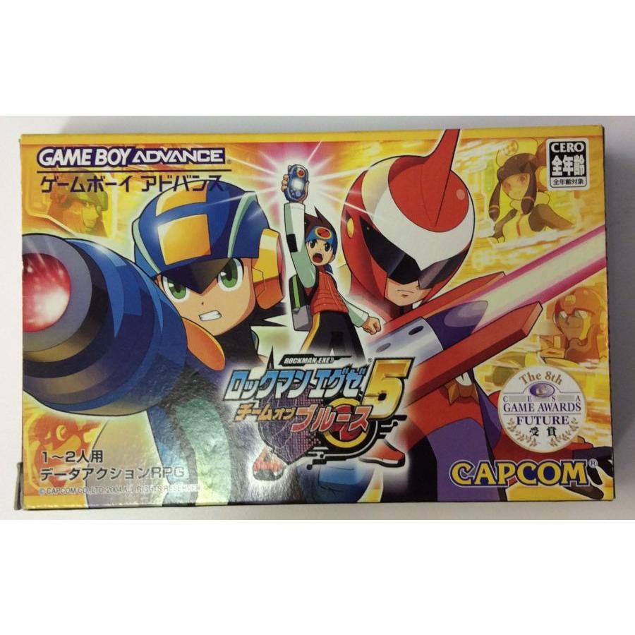 中古】GBA ロックマンエグゼ5 チームオブブルース＊ゲームボーイ 