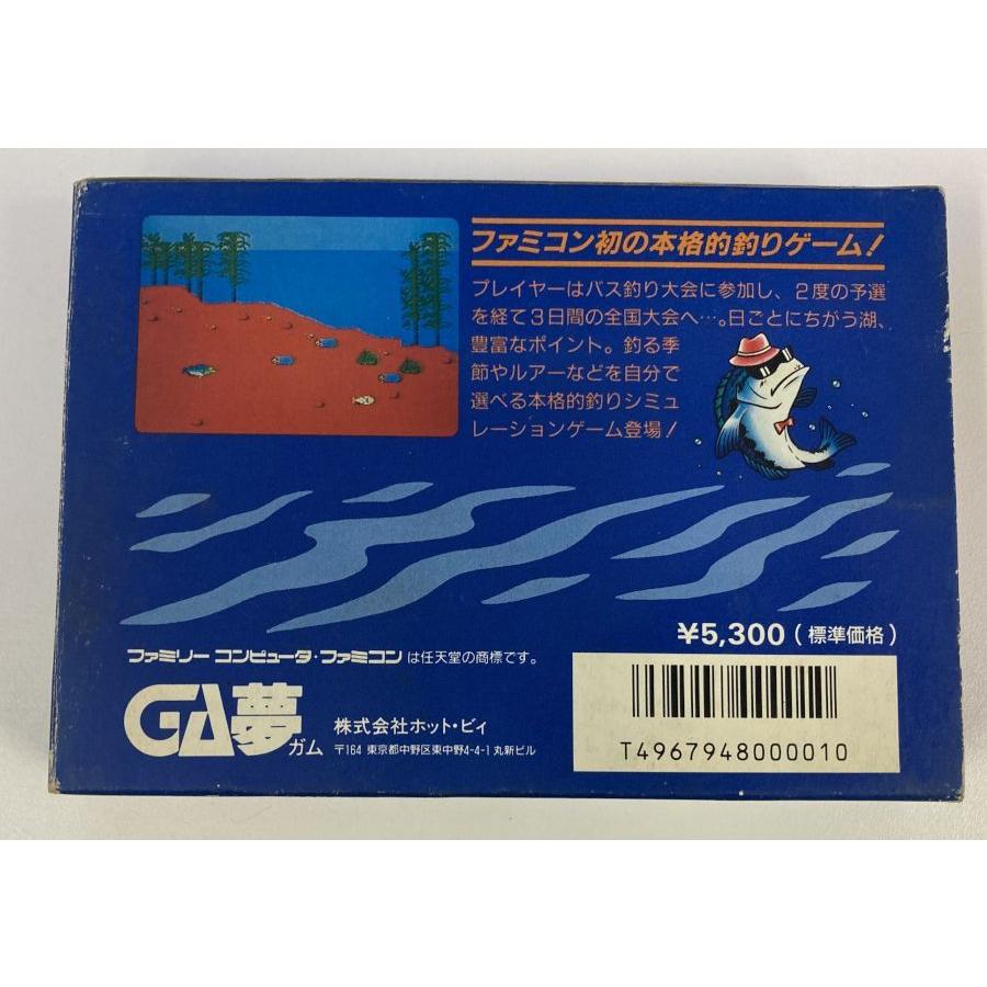中古】FC ザ・ブラックバス＊ファミコンソフト(箱説付) : ユーズド