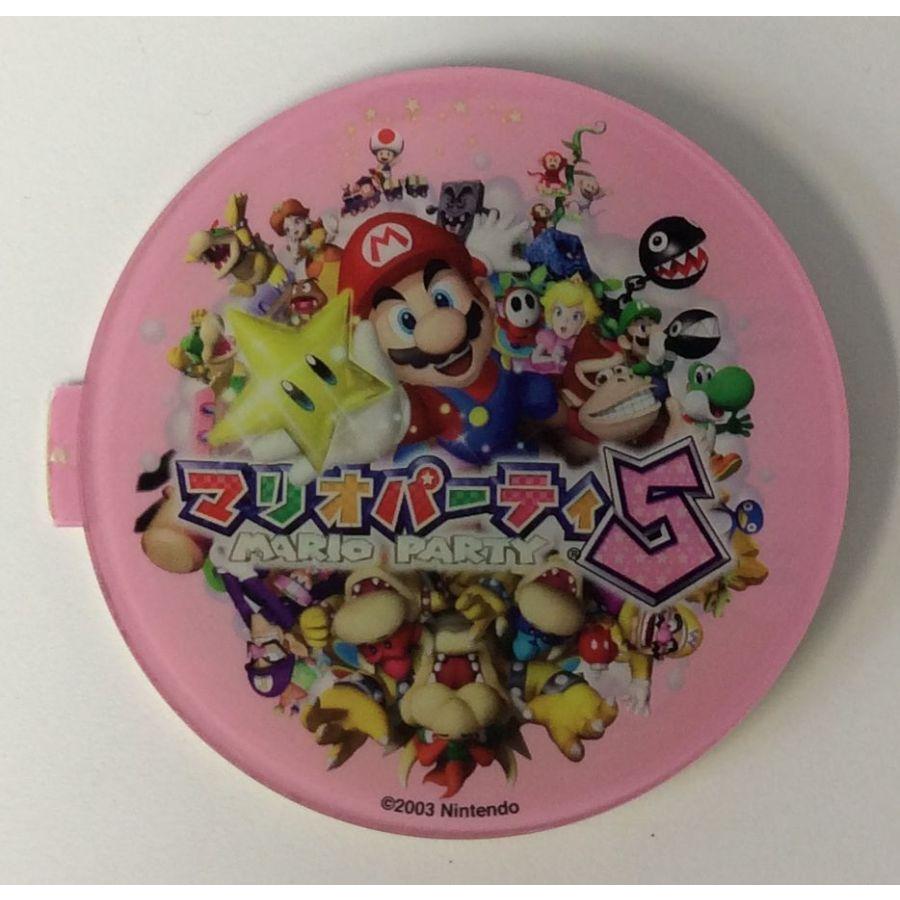 中古】GC マリオパーティ5 ネームプレート＊ゲームキューブ周辺機器 